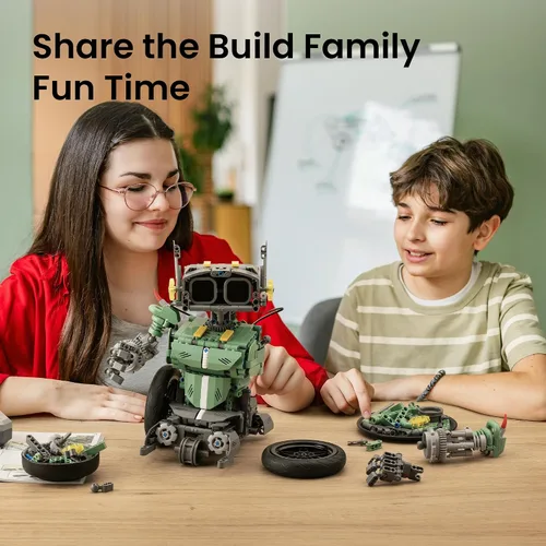 Vista 12 de Sillbird Kit de construcción de automóviles robot con control remoto