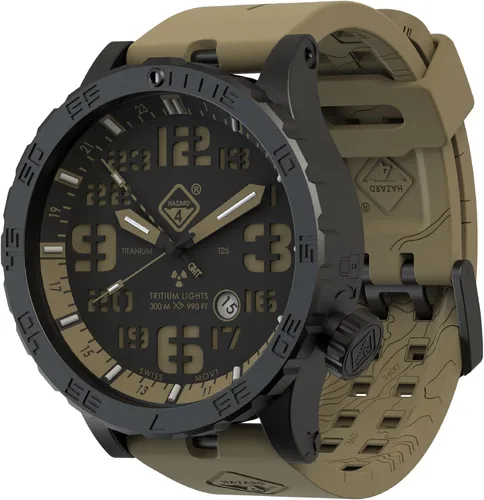 Vista 56 de HAZARD 4 Heavy Water Diver™ : Titanium Tritium Dive-Watch