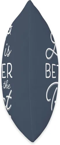 Vista 2 de Boat Gear by Vine Mercantile Life is Better Cool - Almohada náutica con temática náutica, 15.7 x 15.7 in, multicolor