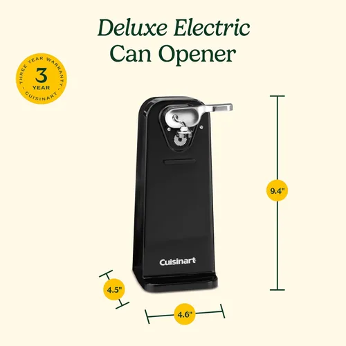 Vista 6 de Cuisinart - Abrelatas eléctrico de lujo CCO-50N