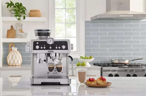 Vista 2 de De'Longhi EC9355M La Specialista Prestigio - Máquina de café expreso, 1.3 L, acero inoxidable, plata