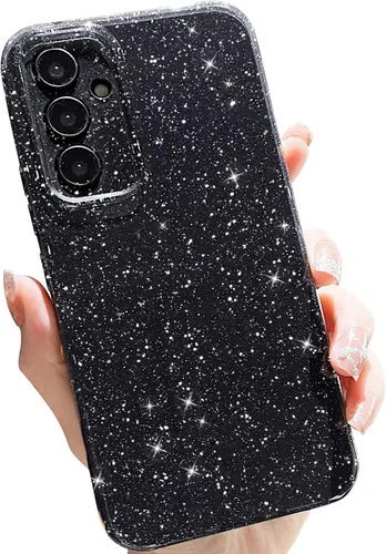 Vista 91 de MINSCOSE Funda compatible con Samsung Galaxy A14 5G, bonita funda delgada con purpurina fina, a prueba de golpes, de TPU para mujeres y niñas