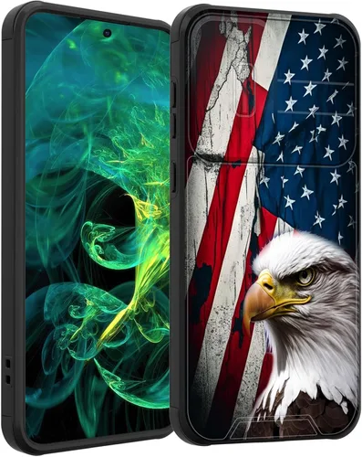 Vista 292 de Funda para Galaxy A16 5G con cubierta para cámara deslizante, resistente de doble capa, híbrida, a prueba de golpes, funda protectora resistente