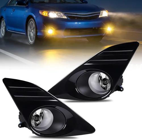 Vista 37 de Luces antiniebla de conducción compatibles con lámparas de parachoques delantero Honda CRV 2007 2008 2009 con bombillas halógenas H11 de 12 V 55 W