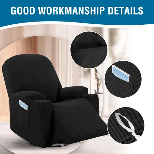 Vista 4 de H.VERSAILTEX - Funda elástica para sofá reclinable, funda para silla reclinable eléctrica de elevación de potencia, funda para silla reclinable
