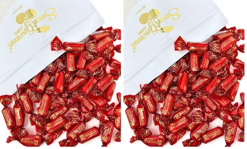 Vista 13 de SweetGourmet Rossana - Caramelo duro italiano relleno de chocolate y avellana, 1 libra