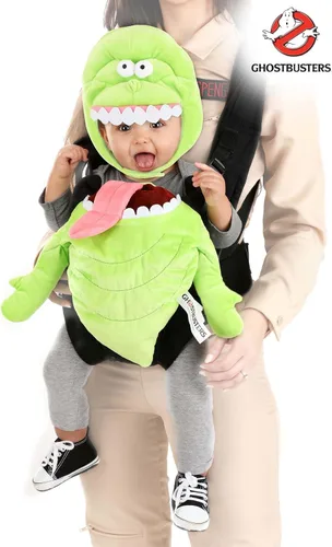 Vista 2 de Ghostbusters Characters Baby Carrier Costume Accessories Infant Stay Puft Marshmallow Man & Slimer Costumes