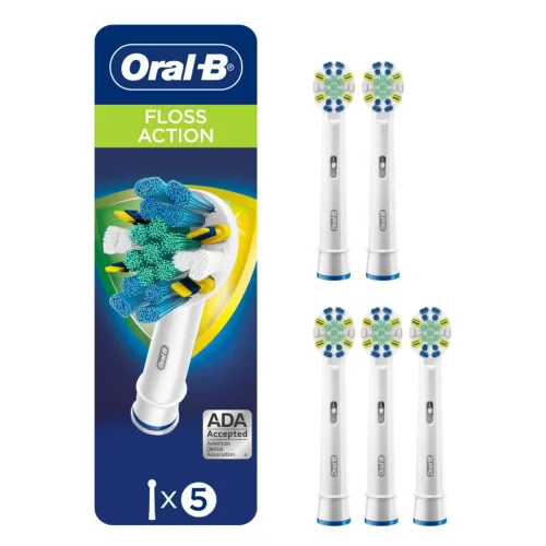 Vista 11 de Cabezales de repuesto Oral-B Floss Action para cepillo de dientes eléctrico Oral-B, paquete de 4