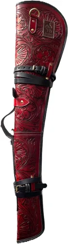 Vista 13 de Funda para rifle de 33 pulgadas, fundas suaves para escopeta - Fundas de cuero genuino para rifle y escopeta, accesorios de caza, funda de pistola