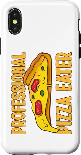 Vista 5 de Funda para iPhone 12/12 Pro profesional de pizza con citas divertidas italianas para amantes de la pizza