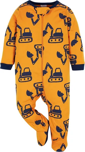 Vista 5 de Onesies Brand baby-boys 4-pack Sleep 'N Play Footies