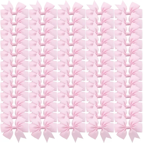 Vista 13 de 60 piezas de broches para el pelo con lazos para bebés: broches de 2 pulgadas totalmente forrados para bebés y niñas (30 pares)
