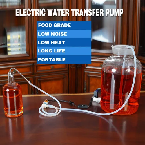 Vista 2 de Bomba de transferencia de agua eléctrica pequeña de grado alimenticio 100-240V para máquina de hielo, máquina de café y dispensador de agua, mini