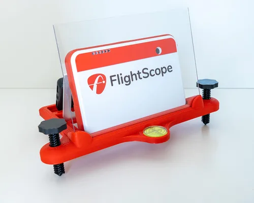 Vista 2 de Alineación ajustable/soporte de muelle de nivelación y bandeja de batería para Flightscope Mevo Plus (Mevo+)