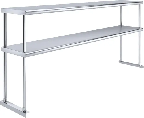Vista 9 de NSF - Estantería doble de acero inoxidable