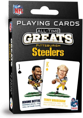 Vista 5 de MasterPieces Juegos Familiares - Cartas de Juego NFL San Francisco 49ers All-Time Greats - Baraja de Cartas con Licencia Oficial para Adultos, Niños