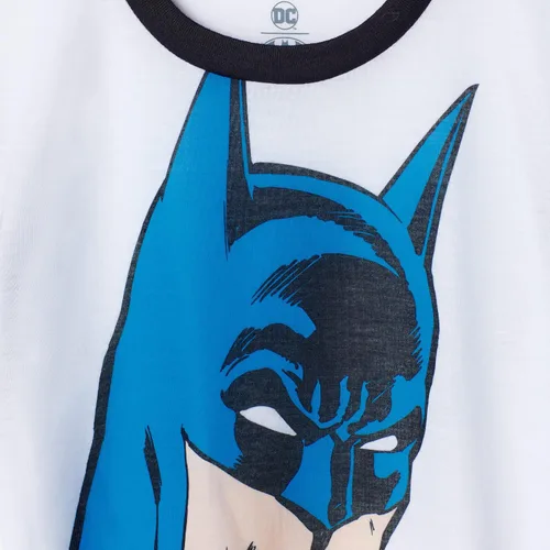 Vista 6 de BATMAN Pijamas para niños Conjunto de ropa de dormir de 4 piezas para niños, pantalones de pijama y camisas de dormir para niños grandes y niños