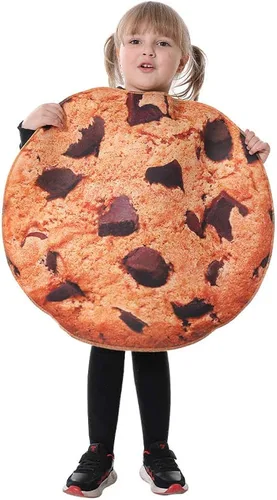 Vista 3 de EraSpooky Disfraz de Halloween de galletas y leche para niños pequeños