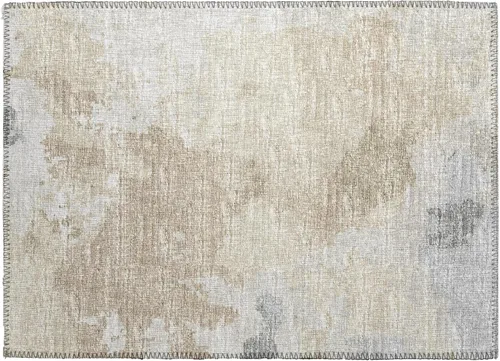Vista 4 de Addison Rugs Alfombra Accord AAC32 beige lavable para interiores y exteriores, 1'8" x 2'6
