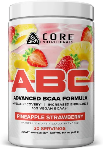 Vista 11 de Core Nutritionals Platinum ABC Advanced Intra-Workout BCAA Suplemento con 0.09 oz de glutamina, beta alanina, malato de citrulina, 20 porciones