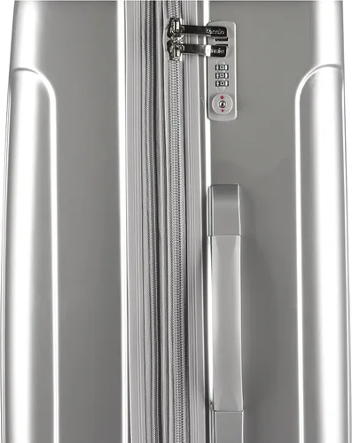 Vista 6 de Kensie Alma - Equipaje rígido con ruedas giratorias para mujer, Plateado), KN-67903-SV