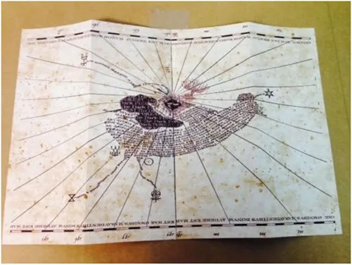 Vista 5 de Mapa del Merodeador de Hogwarts, mundo de Harry Potter de Warner Bros, edición limitada