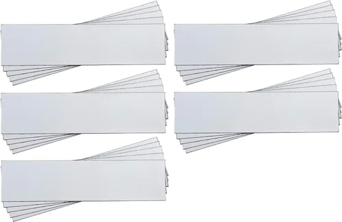 Vista 31 de Magna Visual - Tiras magnéticas precortadas de 1 x 6 pulgadas, color blanco, paquete de 25