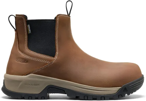 Vista 2 de KEEN Utility Botas de trabajo impermeables Evanston Chelsea (punta de carbono)