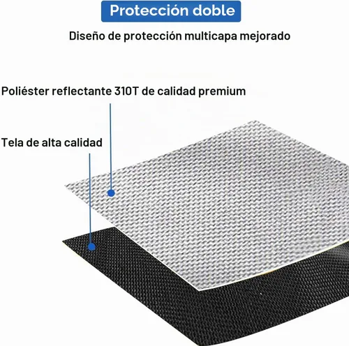 Vista 9 de Parasol para parabrisas plegable Toyota 4runner 2010-2024