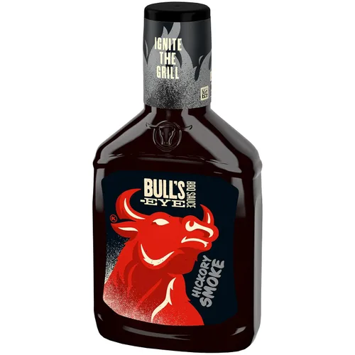 Vista 6 de Bulls-Eye - Salsa barbacoa de humo de nogal (paquete de 2)