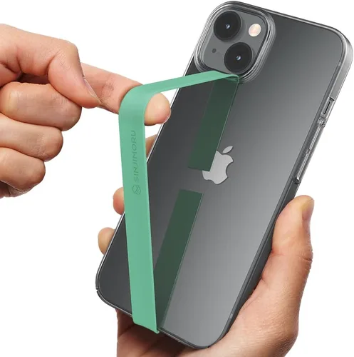 Vista 16 de Sinjimoru Correa elástica de silicona para teléfono, soporte de agarre flexible y elástico para iPhone y Android, bucles de teléfono seguros