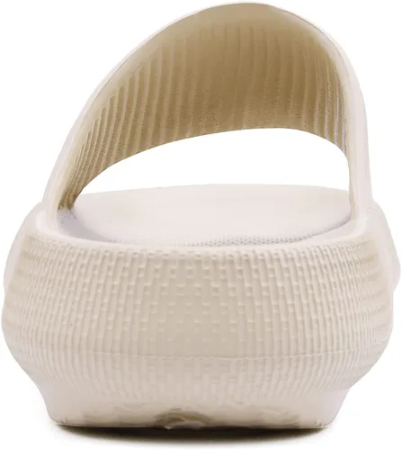 Vista 3 de WYSBAOSHU Sandalias deslizantes para niños y niñas, cómodas, antideslizantes, suela gruesa, para verano, ducha, piscina, playa, agua