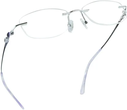 Vista 11 de LifeArt Pure Titanium Frame Glasses/Blue Light Blocking Reading Glasses, Reduce Eyestrain, Stylish for Men and Women