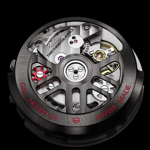 Vista 7 de Tag Heuer CAR2A1ZFT6044 reloj de hombre automático doble Carrera Calibre Heuer 01Skeleton