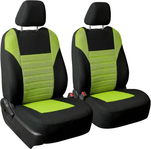 Vista 19 de FH Group Juego de fundas de asiento delantero de automóvil con malla de aire 3D premium, fundas de asiento delanteras, accesorios interiores