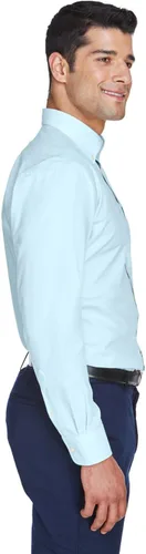 Vista 3 de Devon & Jones D630 - Men's Crown Collection Solid Oxford