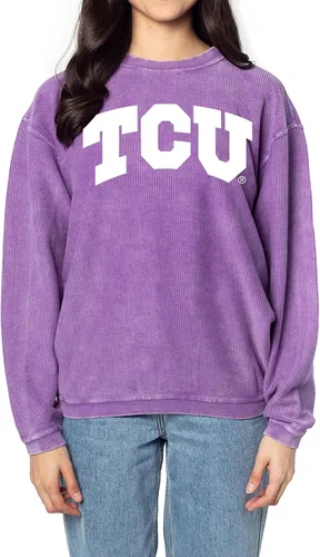 Vista 10 de chicka-d Sudadera con capucha de forro polar cómoda para mujer NCAA