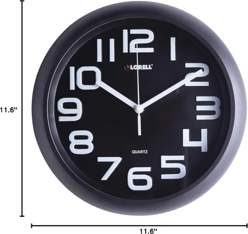 Vista 2 de Lorell 61011 Reloj, negro