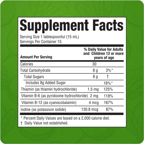 Vista 8 de Rabano Yodado de El Salvador Yodo + B1, B6 y B12 8 onzas líquidas 1 paquete Líquido de rábano ionizado con yodo y vitaminas B para energía