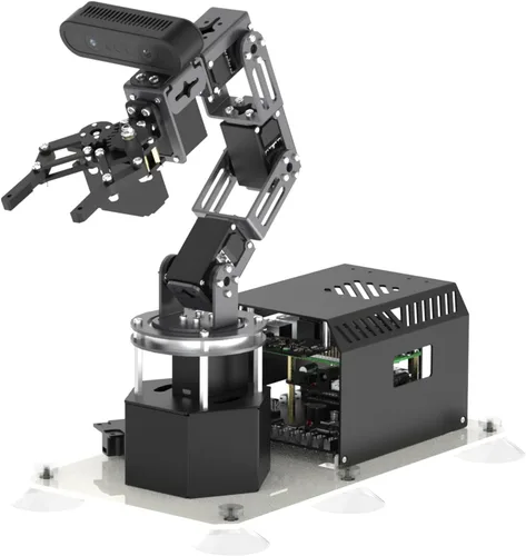 Vista 16 de Yahboom 6DOF Robotic Arm for RaspberryPi 5 ROS2 AI Vision Ver Without Pi5