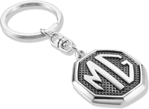 Vista 7 de Llavero creativo con logotipo de coche 3D, llavero de metal cromado y aleación de coche, regalos para mujeres y hombres, tamaño universal
