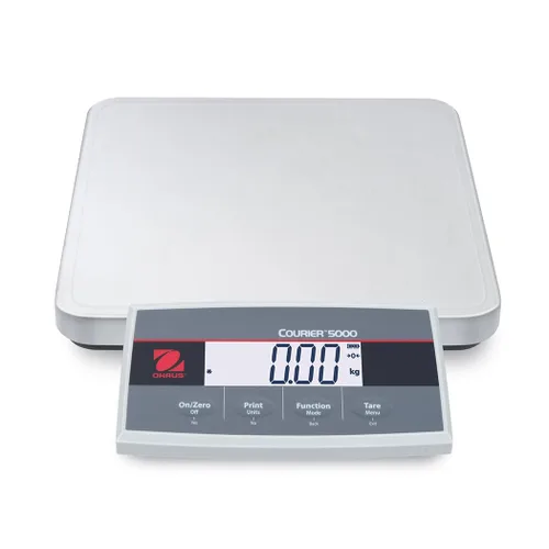 Vista 2 de Ohaus i-C52M30R Courier 5000 - Báscula de envío, 60 lb x 0.02 lb, 12.6 in x 13 in