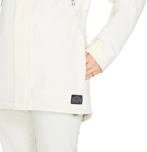 Vista 7 de Volcom Shadow - Chaqueta con capucha de invierno para snowboard y esquí