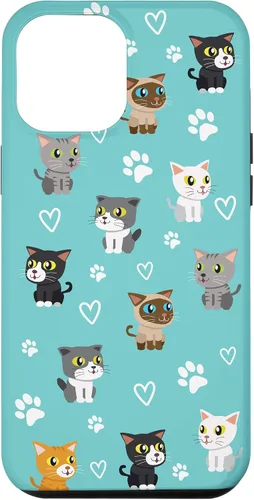 Vista 25 de Funda para iPhone 16 Cat Meow Kitten Kawaii Design Cat Mom