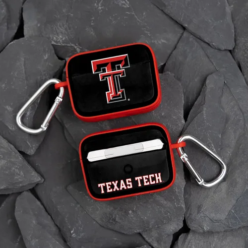 Vista 4 de Affinity Bands Texas Tech Red Raiders HDX - Funda compatible con Apple AirPods Pro 1 y 2 (clásico)