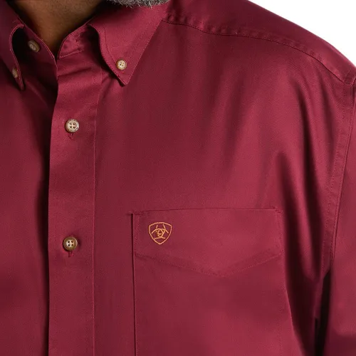 Vista 3 de ARIAT 10000505 - Camiseta de manga larga para hombre, color caqui
