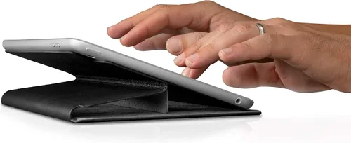 Vista 7 de Twelve South SurfacePad - Funda de piel de napa de lujo ultradelgada para iPad mini de 5 pulgadas + soporte de pantalla con función de Negro