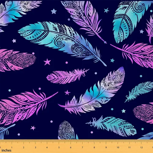 Vista 43 de Castle Fairy - Tela decorativa con flores Mandala de Castle Fairy por The Yard, diseño rústico de diente de león floral naturaleza planta