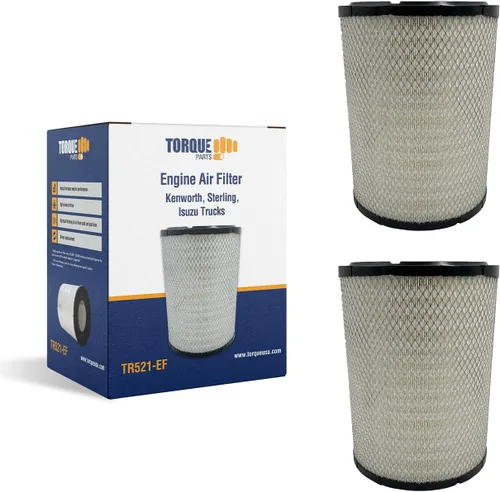 Vista 8 de TORQUE Filtro de aire de motor compatible con Chevy Ford GMC Kenworth que reemplaza 46664 RS3548 AF25354 LAF3930 6664 88664 AF25359 CA8466 12471801