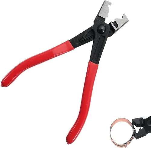 Vista 11 de Alicates de línea de combustible para automóvil de 8.7 pulgadas, pinzas de accesorios de juntas de tubería de gasolina de acero aleado, conector
